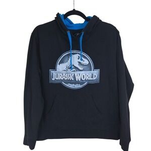 Universal Studios Jurassic World Boy Hoodie T-Shirt Small Velocicoaster Dinosaur